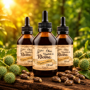 Kit 3 Óleos de Ricino + Frete Gratis